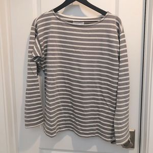 Everlane heavyweight striped tee